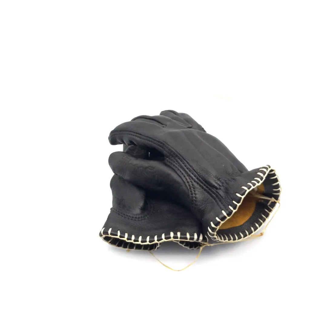MotoStuka Leather Gloves - Coal